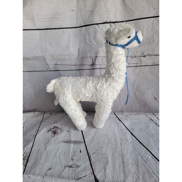 American Girl Chrissa's Pet Llama Starburst With Blue Harness Plush Toy - Picture 3 of 6